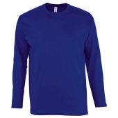 SOL'S Monarch Long Sleeve T-Shirt - Ultramarine Size 5XL