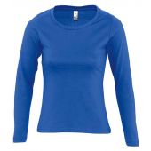 SOL'S Ladies Majestic Long Sleeve T-Shirt - Royal Blue Size XXL