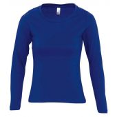 SOL'S Ladies Majestic Long Sleeve T-Shirt - Ultramarine Size XXL