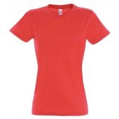 SOL'S Ladies Imperial Heavy T-Shirt - Hibiscus Size S