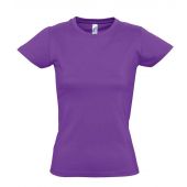 SOL'S Ladies Imperial Heavy T-Shirt - Light Purple Size S