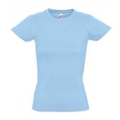 SOL'S Ladies Imperial Heavy T-Shirt - Sky Blue Size XXL