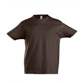 SOL'S Kids Imperial Heavy T-Shirt - Chocolate Size 12yrs
