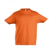 SOL'S Kids Imperial Heavy T-Shirt - Orange Size 12yrs