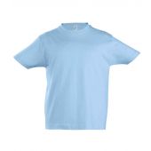 SOL'S Kids Imperial Heavy T-Shirt - Sky Blue Size 12yrs