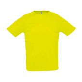 SOL'S Sporty Performance T-Shirt - Neon Yellow Size 3XL