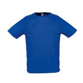 SOL'S Sporty Performance T-Shirt - Royal Blue Size 3XL