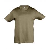 SOL'S Kids Regent T-Shirt - Army Size 12yrs