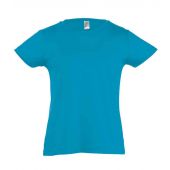 SOL'S Girls Cherry T-Shirt - Aqua Size 12yrs