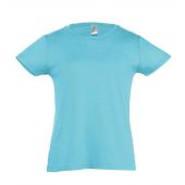 SOL'S Girls Cherry T-Shirt - Atoll Blue Size 12yrs