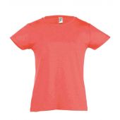 SOL'S Girls Cherry T-Shirt - Coral Size 12yrs