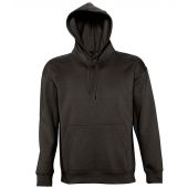 SOL'S Unisex Slam Hooded Sweatshirt - Black Size XXL