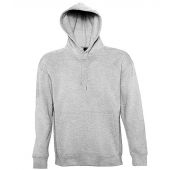 SOL'S Unisex Slam Hooded Sweatshirt - Grey Marl Size XXL