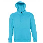 SOL'S Unisex Slam Hooded Sweatshirt - Turquoise Blue Size XXL