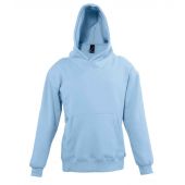 SOL'S Kids Slam Hooded Sweatshirt - Sky Blue Size 12yrs