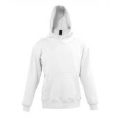 SOL'S Kids Slam Hooded Sweatshirt - White Size 12yrs