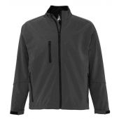 SOL'S Relax Soft Shell Jacket - Charcoal Size 4XL