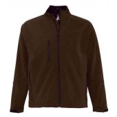 SOL'S Relax Soft Shell Jacket - Dark Chocolate Size 4XL