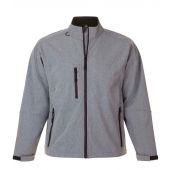 SOL'S Relax Soft Shell Jacket - Grey Marl Size 4XL