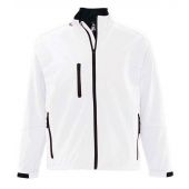 SOL'S Relax Soft Shell Jacket - White Size 4XL