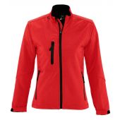 SOL'S Ladies Roxy Soft Shell Jacket - Red Size XXL