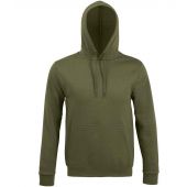 SOL'S Unisex Snake Hooded Sweatshirt - Army Size 3XL