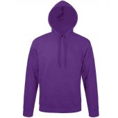 SOL'S Unisex Snake Hooded Sweatshirt - Dark Purple Size 3XL