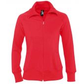 SOL'S Ladies Soda Sweat Jacket - Red Size XXL