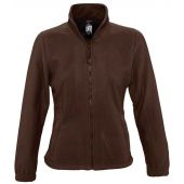 SOL'S Ladies North Fleece Jacket - Dark Chocolate Size XXL