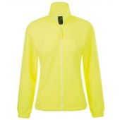 SOL'S Ladies North Fleece Jacket - Neon Yellow Size XXL