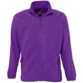 SOL'S North Fleece Jacket - Dark Purple Size 5XL