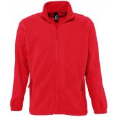 SOL'S North Fleece Jacket - Red Size 5XL