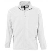SOL'S North Fleece Jacket - White Size 5XL