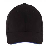 SOL'S Buffalo Cap - Black/Royal Blue Size ONE