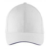 SOL'S Buffalo Cap - White/Navy Size ONE