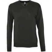 SOL'S Galaxy Cotton Acrylic V Neck Sweater - Black Size 3XL