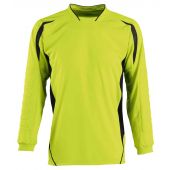 SOL'S Azteca Goalkeeper Shirt - Apple Green/Black Size XXL
