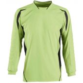 SOL'S Kids Azteca Goalkeeper Shirt - Apple Green/Black Size 10-12