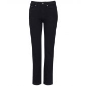 So Denim Ladies Katy Straight Jeans - Black Size 18/L