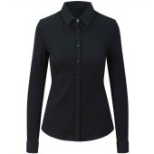 So Denim Anna Knitted Long Sleeve Shirt - Black Size XL