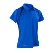 Spiro Team Spirit Polo Shirt - Royal Blue/Navy Size 4XL