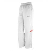 Spiro Ladies Micro-Lite Team Pants - White/Red Size XL/16