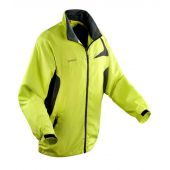 Spiro Micro-Lite Team Jacket - Lime Green/Grey Size XS