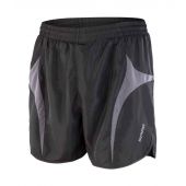Spiro Micro-Lite Running Shorts - Black/Grey Size XXL