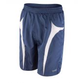 Spiro Micro-Lite Mesh Lined Team Shorts - Navy/White Size XXL