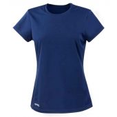 Spiro Ladies Quick Dry Performance T-Shirt - Navy Size XL