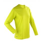 Spiro Ladies Performance Long Sleeve T-Shirt - Lime Green Size XL