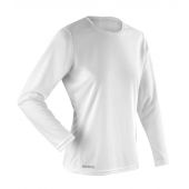Spiro Ladies Performance Long Sleeve T-Shirt - White Size XL