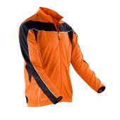 Spiro Bikewear Long Sleeve Performance Top - Neon orange/Black Size S