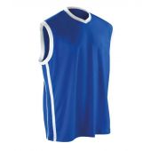 Spiro Basketball Top - Royal Blue/White Size 4XL
